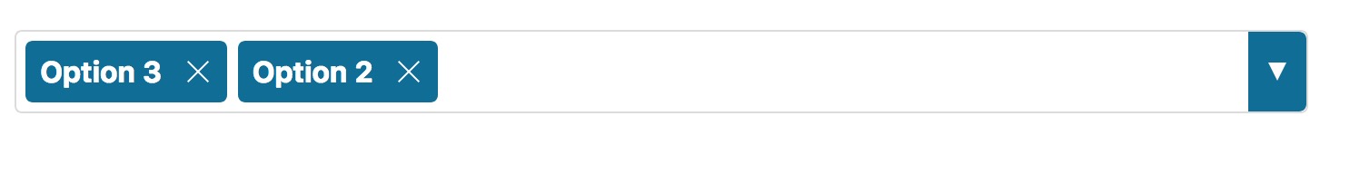 Dropdown multiple selection